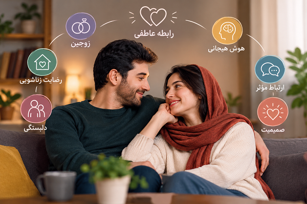 بررسی راهکارهای بهبود رابطه عاطفی زوجین از دیدگاه روان‌شناسی